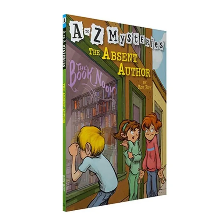 A To Z Mysteries Series 1 The Absent Author Alphabet Mystery Mystery Missing Novelist English Original Chapter Book Mystery Case English Version Mystery Fiction Ron Roy Lazada Ph
