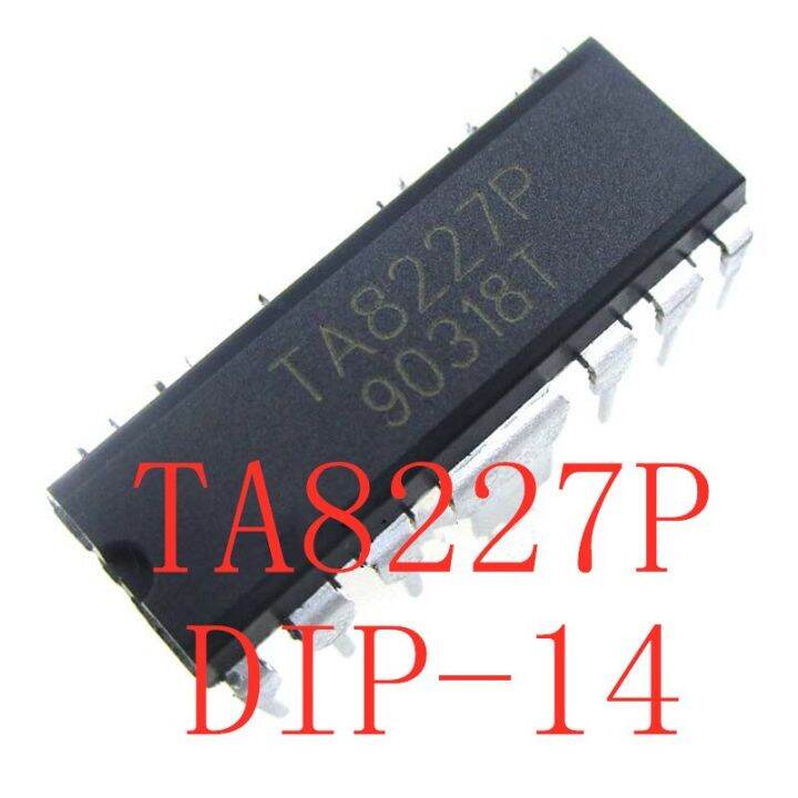 5PCS/LOT TA8227P TA8227 DIP-14 TA8227APL UTC8227 Audio power amplifier ...