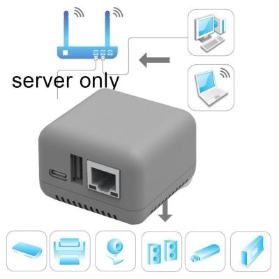 เครือข่าย USB NP330ขนาดเล็ก2.0ปรินท์เซิฟเวอร์ (เครือข่าย/WIFI/BT/WIFI รุ่นการพิมพ์บนคลาวด์) คุณสมบัติ