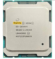 2650v4 E5 V4 E5-2650 Xeon 2.2 GHz ใช้สิบสองนิวเคลียส30M 105W 14nm LGA 2011-3