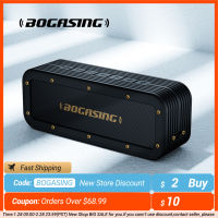 BOGASING M4 Wireless Speaker Bluetooth IPX7 Waterproof 40W Powerful Bluetooth Speaker Caixa De Som Subwoofer Speaker Loudspeaker