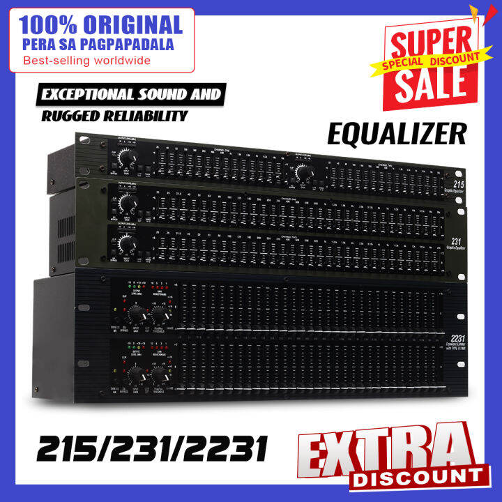 215/231/2231 EQ Graphic Equalizer/Limiter with Type III Noise Reduction