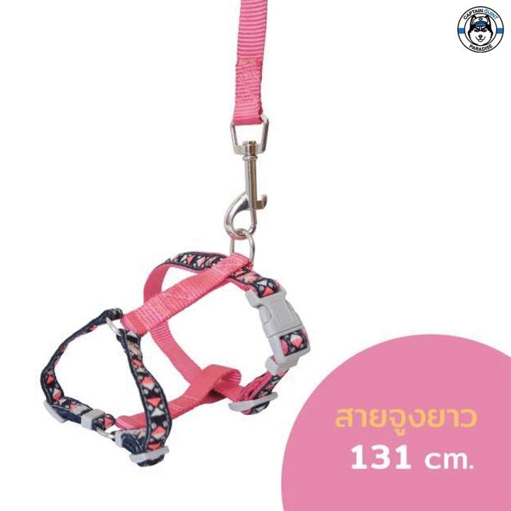 kafbo-สายรัดอกและสายจูงสำหรับแมว-สายจูงแมว-สายรัดอกแมว-cat-harness-leash-สายจูงสัตว์เลี้ยง-ปลอกคอและสายจูง