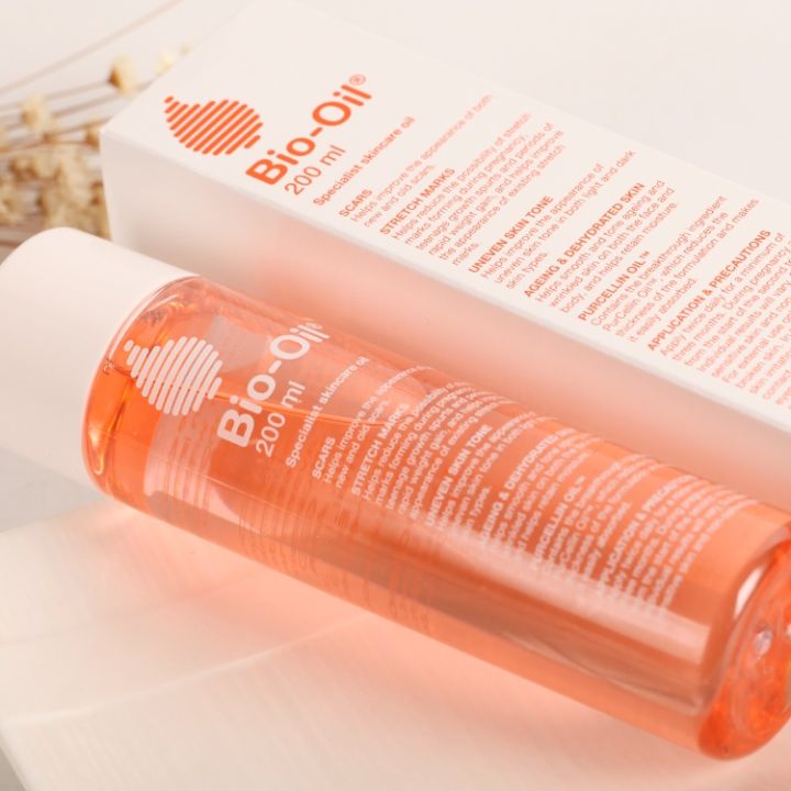 bio-oil-ไบโอ-ออยล์-200-ml-ฟื้นฟูผิว-รอยแตกลาย-ขนาด-บำรุงผิว-แตกลายและรอยแผลเป็น-ลดเลือนรอยแผลเป็น-ผิวแตกลาย-ให้ดูจางลง-ครีมลดรอยแตกลาย