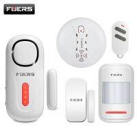 Fuers 120db Wireless Door/Window Entry Security Burglar Sensor Alarm PIR Magnetic Smart Home Garage System with Remote Control Household Security Syst