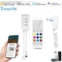 ○✣ DC12V CozyLife Homekit WIFI LED Strip Light Controller 5050 RGB Music Sync IOS/Android AppleSiri /APP/Remote/Alexa Google