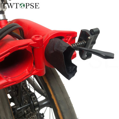 TWTOPSE จักรยานจักรยานกรอบซ่อนฝุ่นสำหรับจักรยานพับ Brompton จักรยาน PIKES 3SIXTY อุปกรณ์ป้องกันพร้อมกระเป๋า