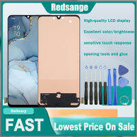 Redsange 6.4 "TFT สำหรับ OPPO A91 Reno 3 Oppo F17 F15สัมผัสหน้าจอ LCD หน้าจอดิจิตอลแทนการประกอบสำหรับ OPPO Reno3 CPH2043 A91 PCPM00 Lcd