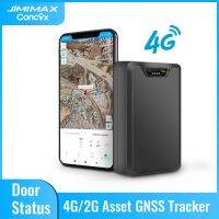 Jimax เครื่องติดตาม LL302ในรถยนต์แบตเตอรี่6000Mah 4G มอนิเตอร์ระบบเสียง LTE เซ็นเซอร์วัดความชื้นในอุปกรณ์ติดตาม GPS