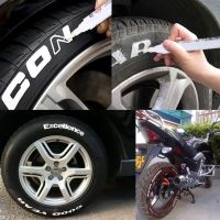 LT1101 White Tyre Paint Marker Pens Waterproof Permanent Pen Fit for Car Motorcycle Tyre Tread Rubber Metal