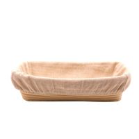 Rattan Bread Proofing Basket Natural Oval Rattan Wicker Dough Fermentation Sourdough Banneton Bread Basket