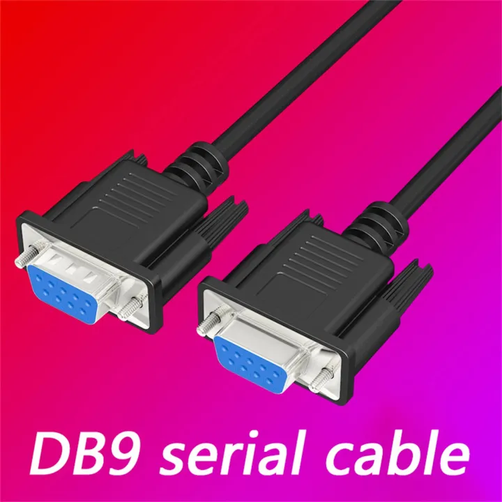 Female RS232 To Conductorfemale DB9 Copper Serial Through Cable