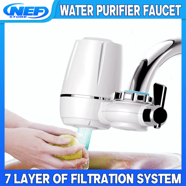 ZOOSEN Water purifier filter faucet complete set with 7 levels of