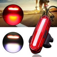 ✱ Rechargeable COB LED USB Mountain Bike Tail Light Taillight MTB Safety Warning Bicycle Rear Light Bicycle Lamp