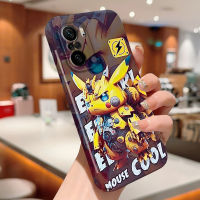 เคสพร้อมสำหรับ Xiaomi Redmi K40 K40 Pro Xiaomi Poco F3ดีไซน์ Mecha Pikacu ดีไซน์รวมทุกอย่างกรณีโทรศัพท์ฟิล์มฝาครอบป้องกันกล้องเต็มรูปแบบ