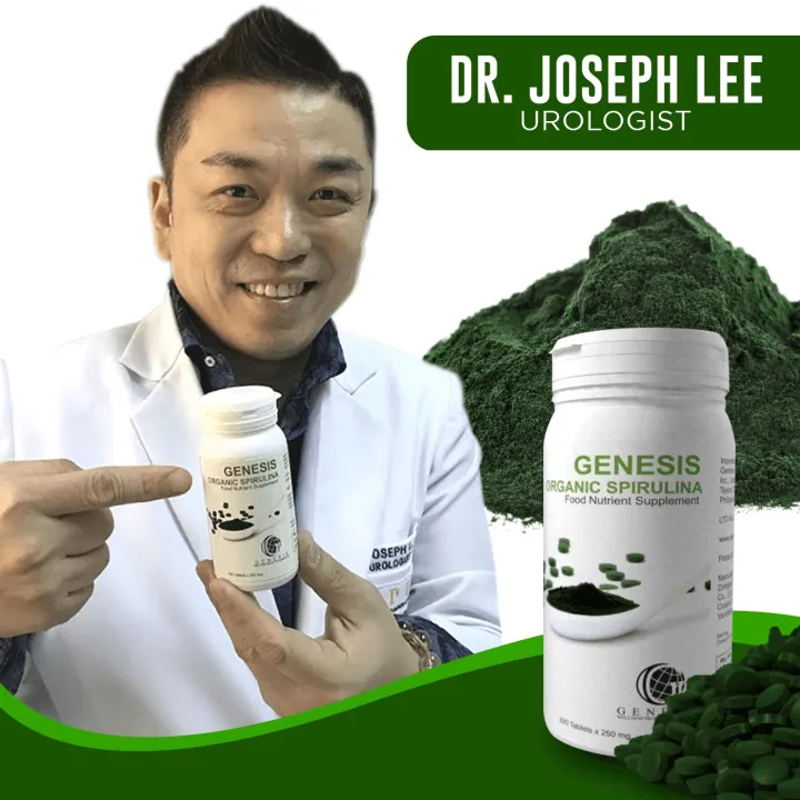 Genesis Organic Spirulina 150 Tablets FDA Approved Lazada PH
