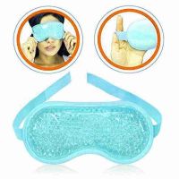 【traveler】 Best Eye Mask Hot Cold Gel Beads Sleep Mask Anti-Aging เหมาะสำหรับบรรเทาความเครียดจากไมเกรนลดความตึงเครียดที่เกี่ยวข้องกับดวงตาอ้วน