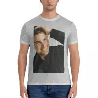 Kaus Tom Cruise Fitted Kaus Grafis Pria Kaus Grafis Lucu