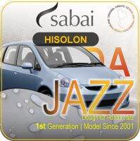 SABAI ผ้าคลุมรถยนต์ HONDA JAZZ 2001 เนื้อผ้า HISORON แข็งแกร่ง ทนทาน นานจนลืมเปลี่ยน #ผ้าคลุมสบาย ผ้าคลุมรถ sabai cover ผ้าคลุมรถกะบะ ผ้าคลุมรถกระบะ