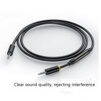 3.5mm Audio Line to Line Recorder Voice Audio Cable  Conversion Microphone Bidirectional Transcriber Recording Audio Cable Cables