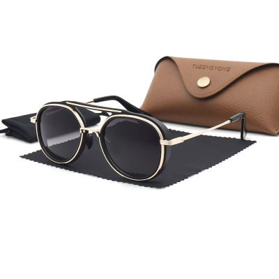 TUZENGYONG 2021 New Gothic Steampunk Polarized Sunglasses Women Brand Designer Vintage Men Sun Glasses UV400 Eyewear