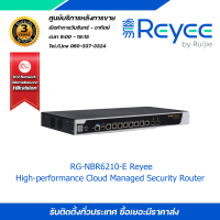 RG-NBR6210-E Reyee High-performance Cloud Managed Security Router