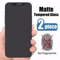 กระจกอย่างหนา Matte 2ชิ้นสำหรับ14 13 12 11 Pro Max XR XS X 8 7ปกป้องหน้าจอสำหรับ11 12 Pro Mini 13 Pro Max Glassdjgj