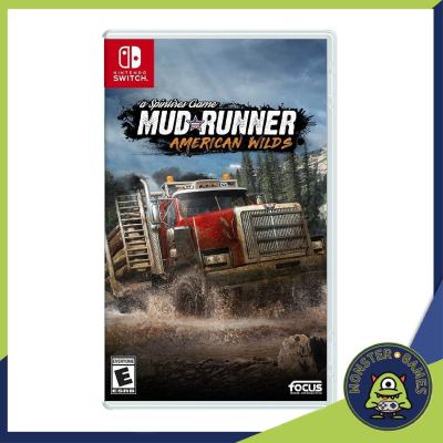 MudRunner American Wilds Nintendo Switch Game แผ่นแท้มือ1!!!!! (MudRunner American Wild Switch)(Mud Runner American Wilds Switch)(Mud Runner American Wild Switch)
