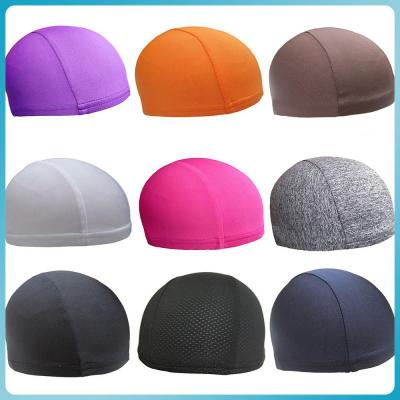 Quick Dry Cycling Cap Breathable Sports Sweat Wicking Summer Running Motorcycle Helmet Inner Beanie Caps New Outdoor Hat Cap