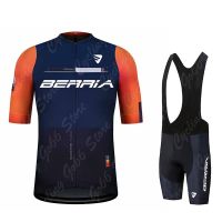 ZZOOI 2022 BERRIA Cycling Set Summer Man Cycling Jersey Set Breathable Quick-dry Bicycle Clothing Cycling Clothing Short Bike Jersey