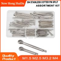 GB91 M1.5 M2.5 M3.2 M4 Cotter Pin Split 304 Stainless Steel Bermacam Kit