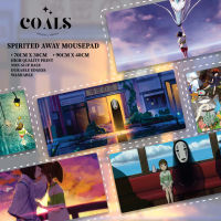 COALS Spirited Away แผ่นรองเมาส์เกมมิ่งขนาดใหญ่ 70x30 ซม. 90x40 ซม