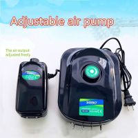 Quiet 220v 8W 12W Air Pump Adjustable Super Silent 4 Outlet Aquarium Fish Tank Oxygen Air Aerator Koi Fish Air Aerator air pump