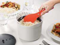 M-Cuisine microwave Rice Cooker หม้อหุงข้าวสำหรับเข้าไมโครเวฟ อุปกรณ์เครื่องครัวที่มีดีไซน์สุดทันสมัย