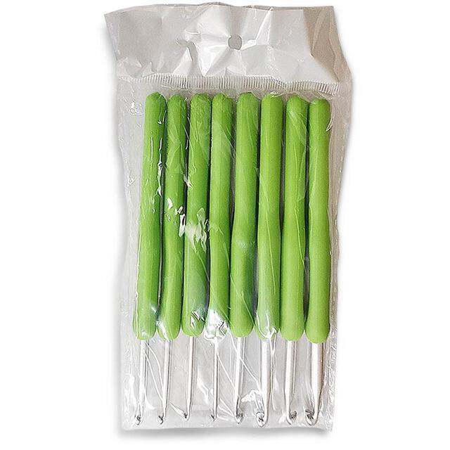 cw-8pcs-crochet-multicolor-plastic-handles-aluminum-knitting-needles-weave-yarn-sewing-set-2021