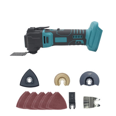 6 Speed Gears Electric Oscillating Tool Lithium-ion Cordless Multifunctional Oscillating Renovator Tools with 3° Swing Angle Host Only