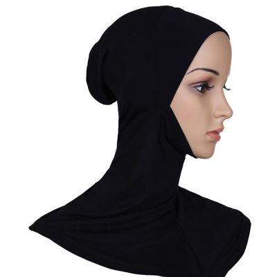 【YF】 Muslim Modal Cotton Underscarf Head Neck Chin Cover Ninja Stretchy Jersey Instant Inner Hijab