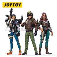 JOYTOY 1/18 3.75นิ้วตุ๊กตาขยับแขนขาได้ (3ชิ้น/เซ็ต) Awakening Luoning Masan Tiezha Anime คอลเลกชัน Gratis Ongkir ของเล่นแบบทหาร