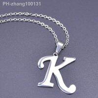 【DT】hot！ Alphabet Necklace Men 26 Pendant Jewelry A-Z Neck Decoration Choker