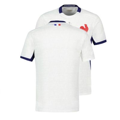 Jersey Away Rugby S--5XL France Shirt size Domicile [hot]2023 white