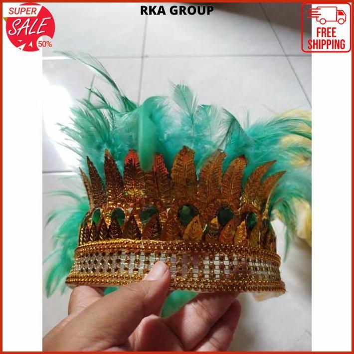 Topi Bulu Hiasan Kepala Variasi Adat Dayak Kalimantan Dijamin Puas Lazada Indonesia 1429