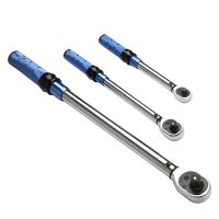 Torque Key Wrench Tool 1/4 3/8 1/2 Inch Square Drive Two Way Precise Preset Mirror Polish Spanner Accurately Torque 5 210N.M