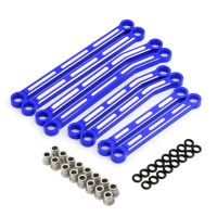 Metal Alloy Linkage Tie Link Rod Kit Heightened for Traxxas TRX4M Bronco Defender 1/18 RC Crawler Car Model Upgrade Part