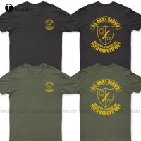 Army Ranger 75Th Ranger Rgt T - Shirt Tee Shirt Cotton Tee Shirts Xs-5Xl Unisex Fashion Funny Harajuku Streetwear Tshirt