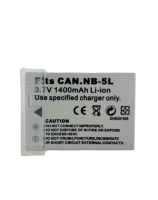 Battery NB-5L for Canon PowerShot SD950 SD900 SD850 SD870 SD880