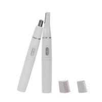 ZZOOI High Quality Practical Electric Face Eyebrow Scissors Hair Trimmer Mini Portable Women Body Shaver Remover Blade Razor For Sale