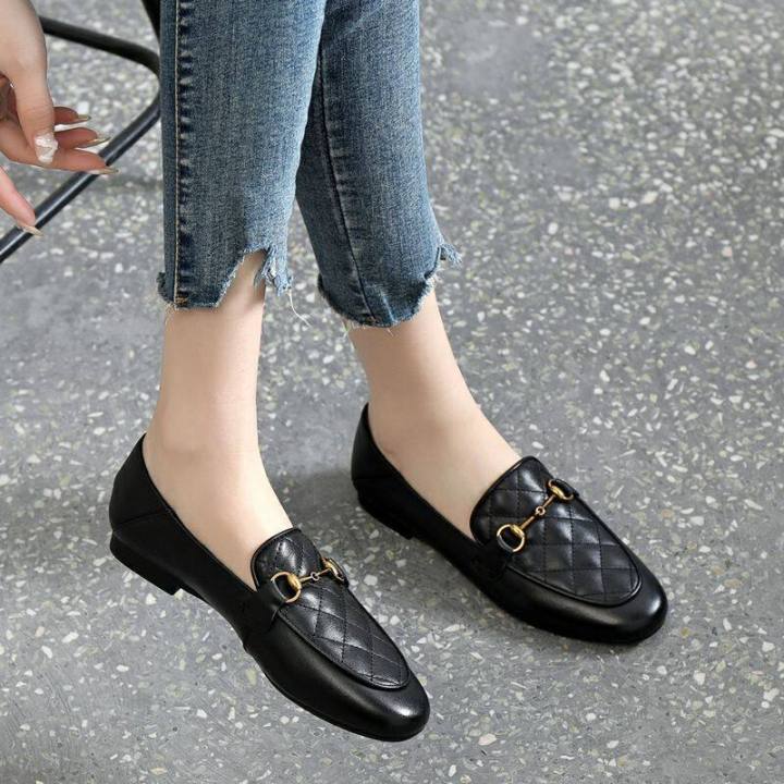 kkj-mall-ladies-high-heel-1cm-high-heel-2022-new-real-soft-leather-soft-sole-loafers-summer-womens-shoes-small-leather-shoes-spring-and-autumn-womens-shoes-office-shoes-flat-shoes