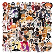 50 Hình dán sticker anime manga Haikyuu dễ thương - DB.123