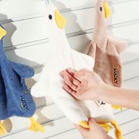 【CC】 Designed Bathing Cartoon Absorbent Hand Non-shedding Hanging Soft Kids 핸드타올