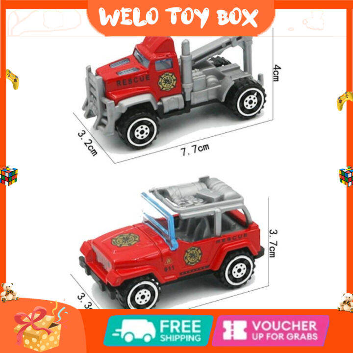 6pcs-1-32-alloy-car-toy-simulation-fire-fighting-truck-engineering-vehicle-military-police-car-for-boys-gifts